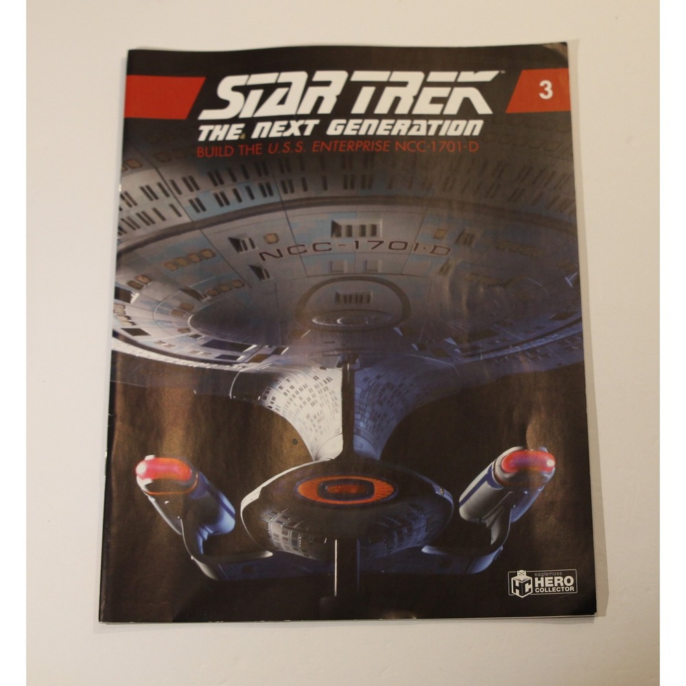 DeAgostini (Fanhome) Star Trek USS Enterprise NCC-1701-D Issue 3.Stages 7 to 10